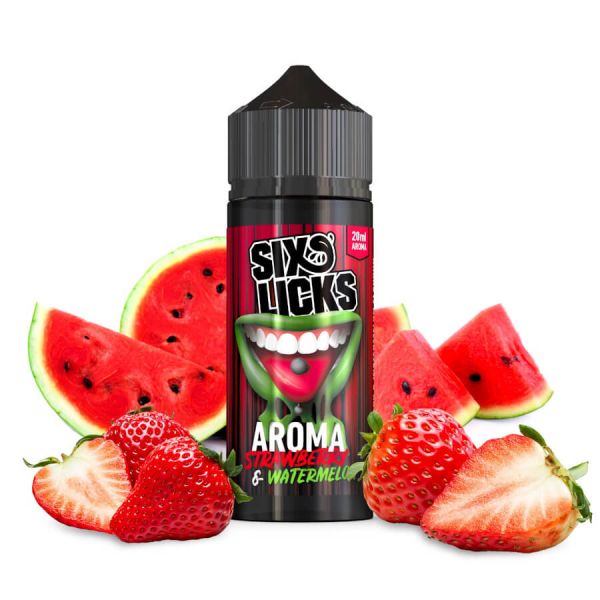 Sixs Licks Strawberry & Watermelon Aroma