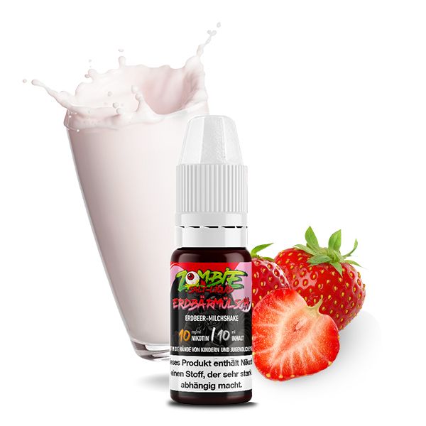 Zombie Juice Erdbeermülsch Nikotinsalz Liquid 10ml