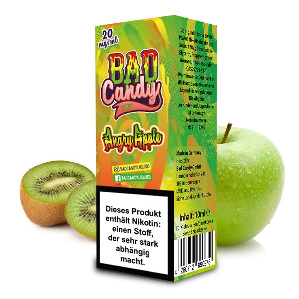 Bad Candy Angry Apple 20mg Nikotinsalz Liquid