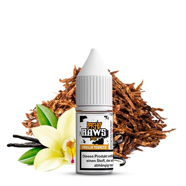 BAREHEAD Raws Vanilla Tobacco Nikotinsalz Liquid 10ml