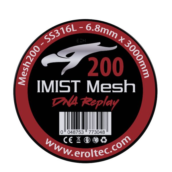 IMIST SS316L Mesh Wire 200 Wickeldraht 3m