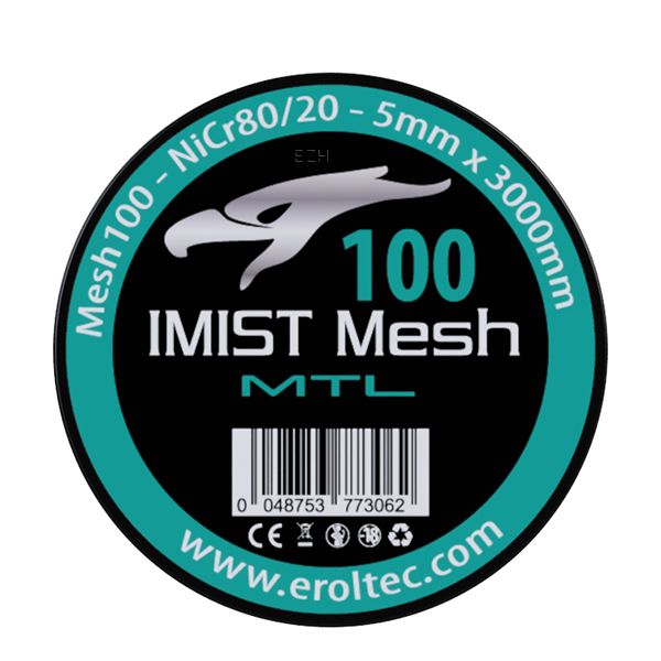 IMIST NiCr80 MTL Mesh Wire 100 Wickeldraht 3m