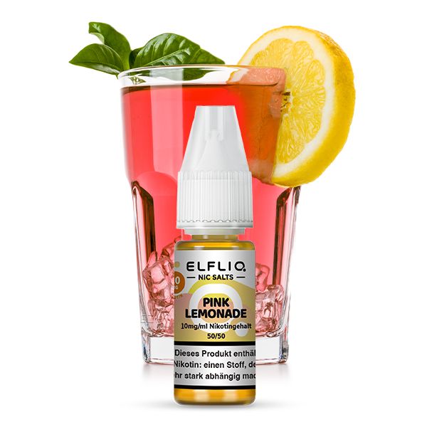 Elfbar Elfliq Pink Lemonade Nikotinsalz Liquid 10ml