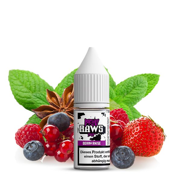 BAREHEAD Raws Berry Anise Nikotinsalz Liquid 10ml