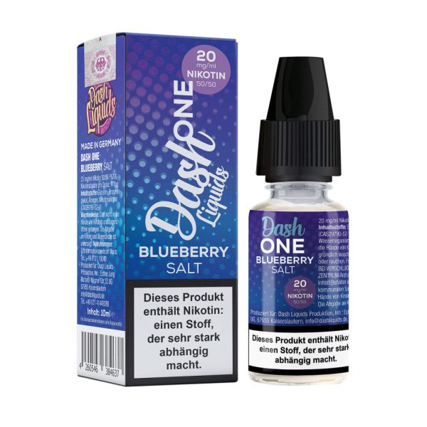 Dash Liquids One Blueberry Nikotinsalz Liquid