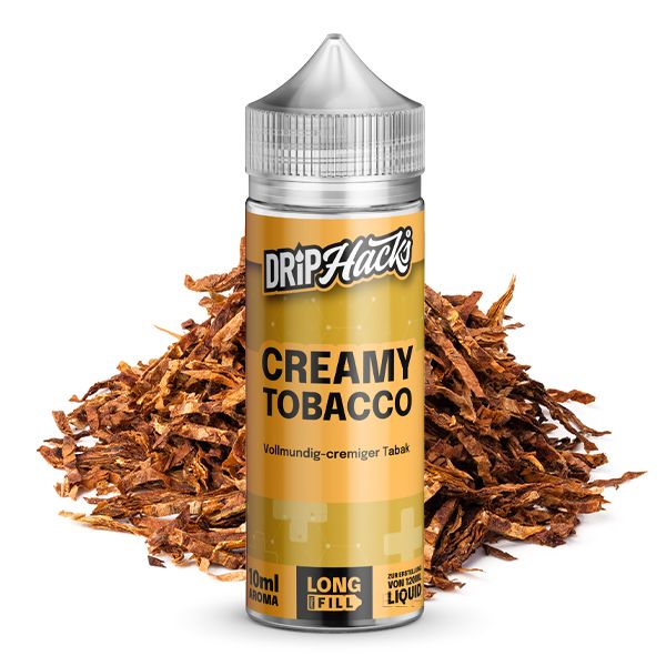 Drip Hacks Creamy Tobacco Longfill Aroma