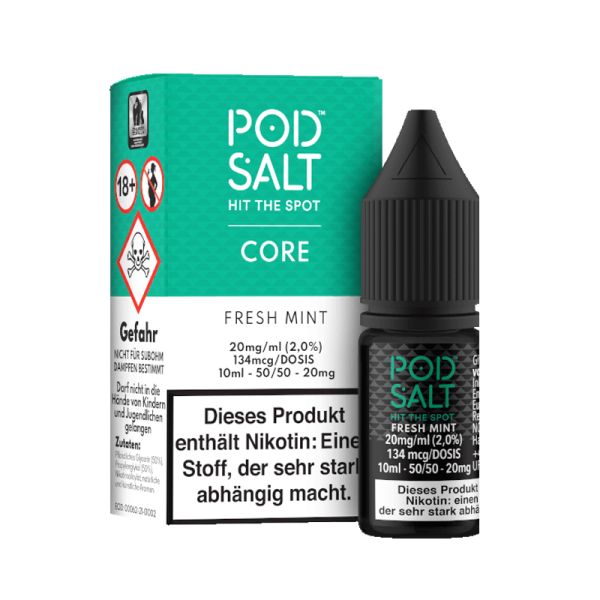 Pod Salt Core Fresh Mint 20mg Nikotinsalz Liquid