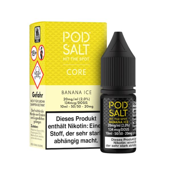 Pod Salt Core Banana Ice 20mg Nikotinsalz Liquid