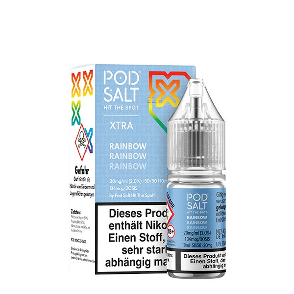 Pod Salt XTRA Rainbow Nikotinsalz Liquid 10ml