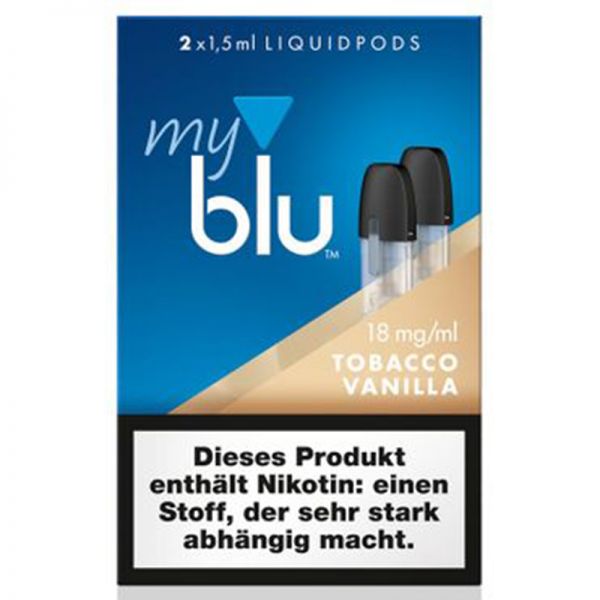 My. Blu Tobacco Vanilla Liquidpots 2er Pack
