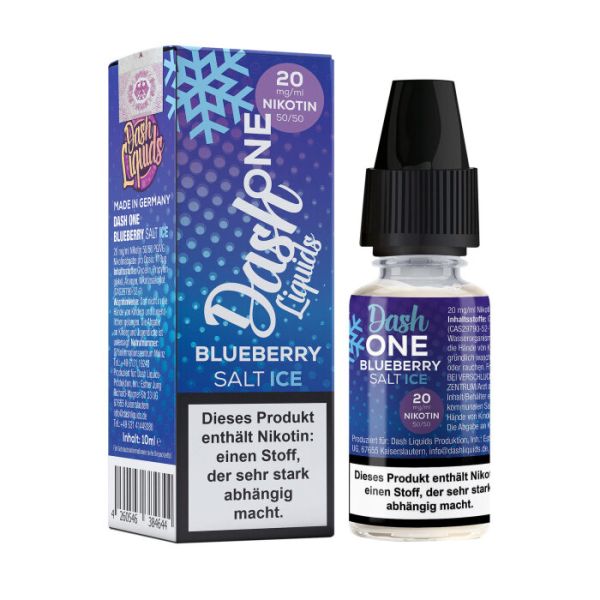 Dash Liquids One Blueberry Ice Nikotinsalz Liquid