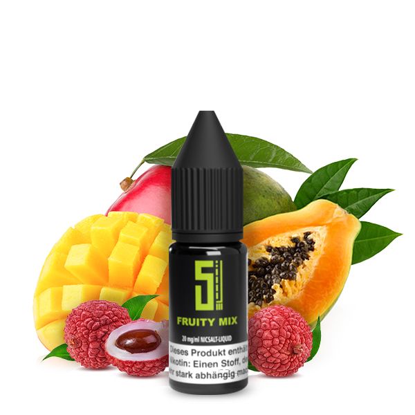 5 EL Fruity Mix Nikotinsalz Liquid 10ml