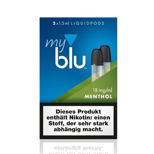 My Blu TabakMenthol Liquidpots 2er Pack