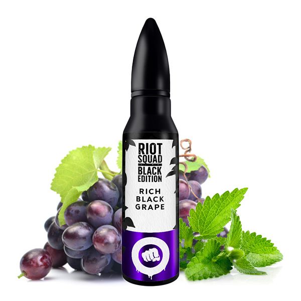 Riot Squad Black Edition Rich Black Grape Aroma