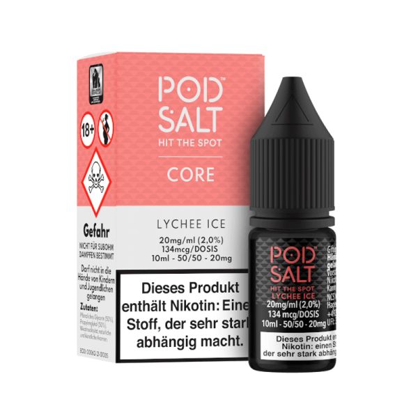 Pod Salt Core Lychee Ice 20mg Nikotinsalz Liquid