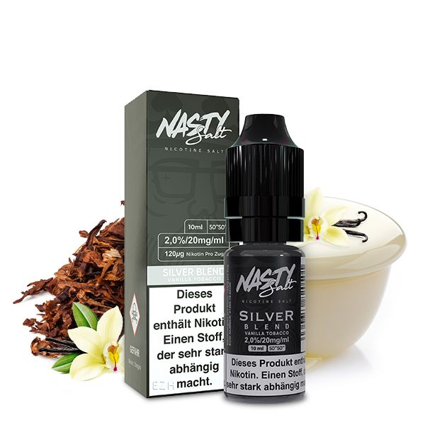 Nasty Juice Silver Blend 20mg Nikotinsalz Liquid