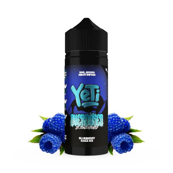 Yeti Red Kiwi Blueberry Razz Ice Overdosed Aroma 10ml