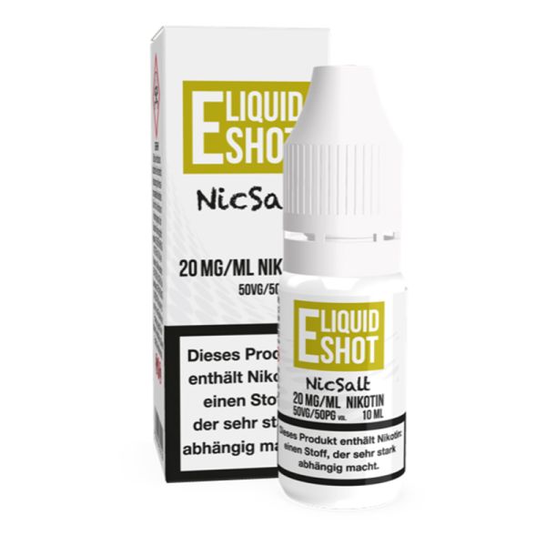 E-LiquidShot Nic Salt Nikotin 20mg 50/50 10ml