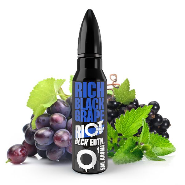 Riot Squad Black Edition Rich Black Grape Aroma 5ml