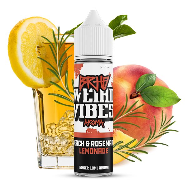 BAREHEAD Weird Vibes Peach & Rosemary Lemonade Aroma 10ml