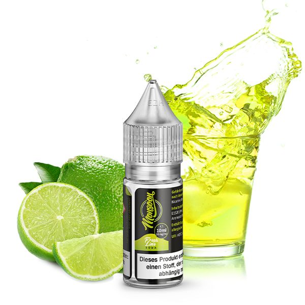 Monsoon Fresh Lime Soda Nikotinsalz Liquid 10ml