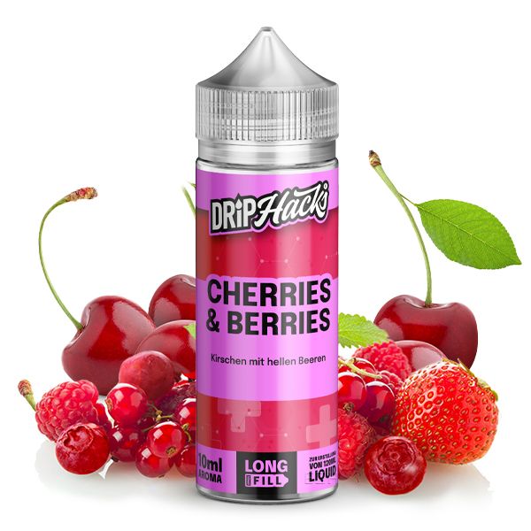 Drip Hacks Cherries & Berries Longfill Aroma
