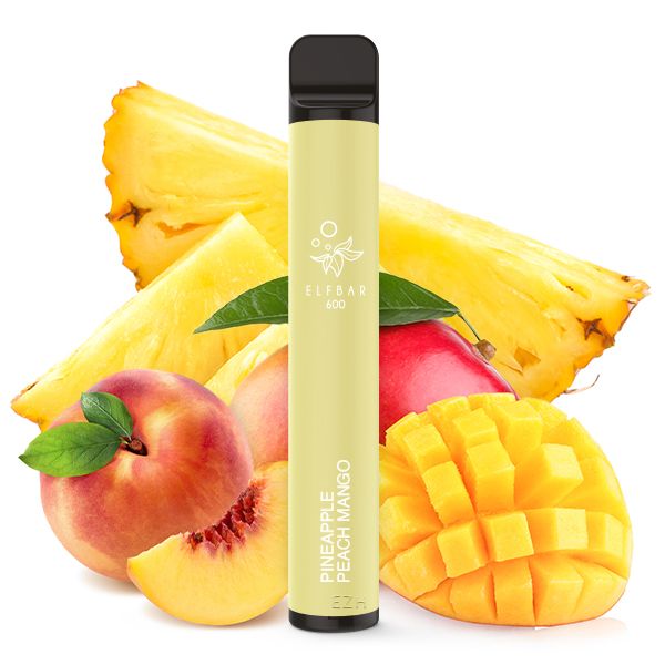 Elfbar 600 Pineapple Peach Mango Einweg E-Zigarette